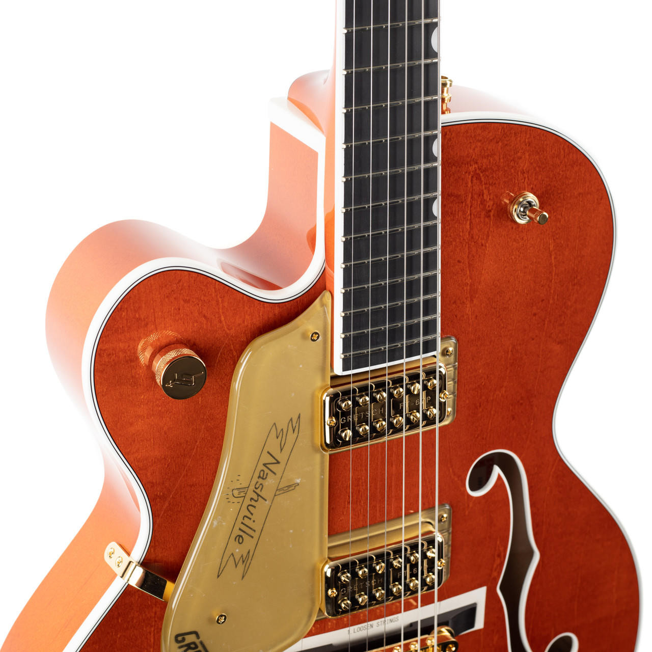 Gretsch G6120TG-LH Players Edition Nashville Left-Handed - Orange