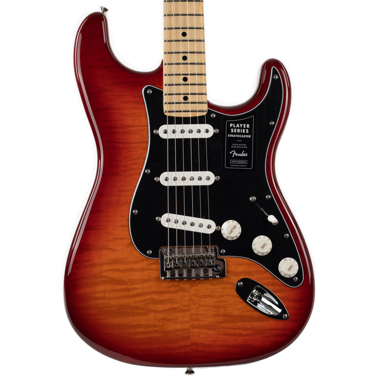 Fender Player Stratocaster Plus Top Maple - Aged Cherry | Cream