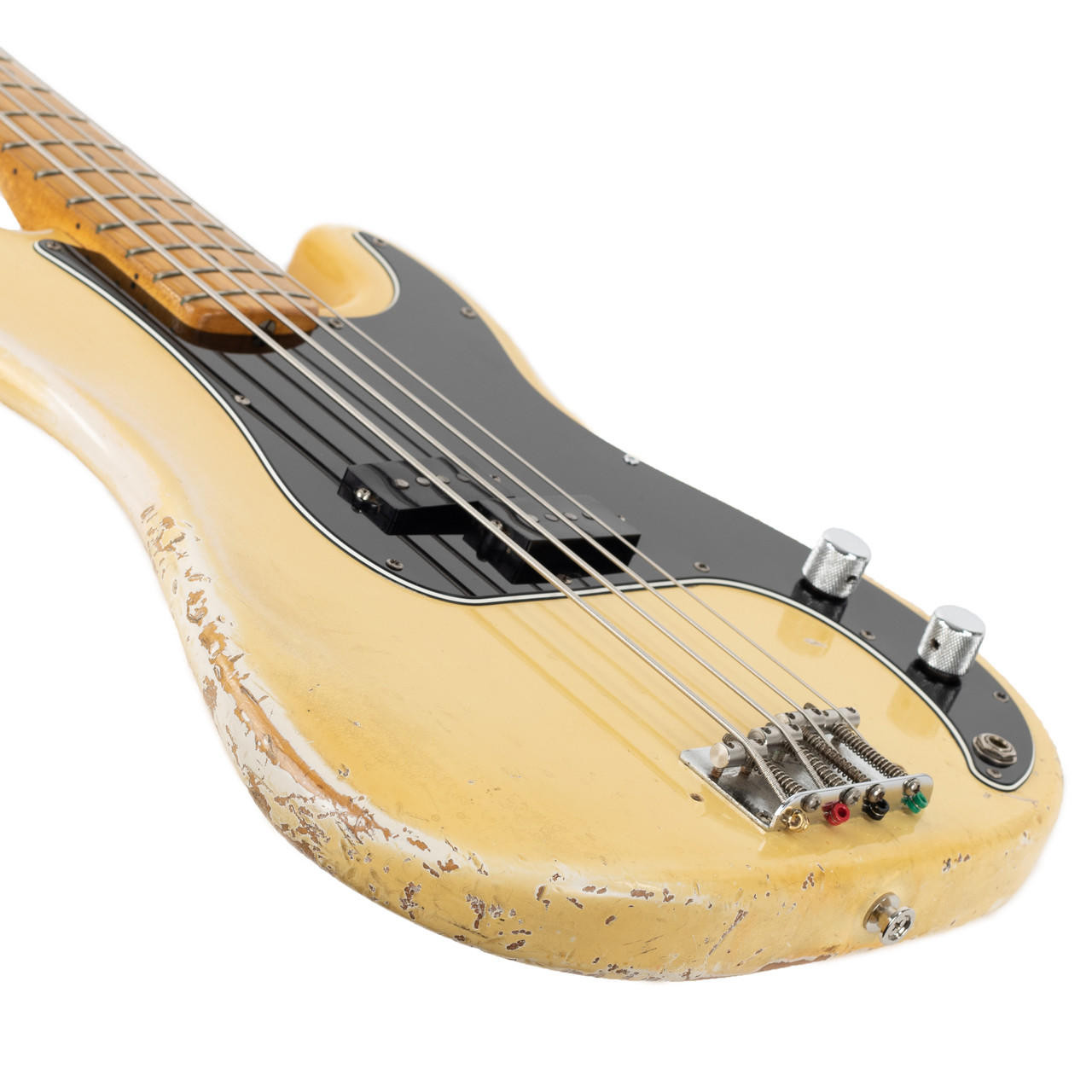 Vintage Fender Precision Bass Olympic White 1973 | Cream City Music