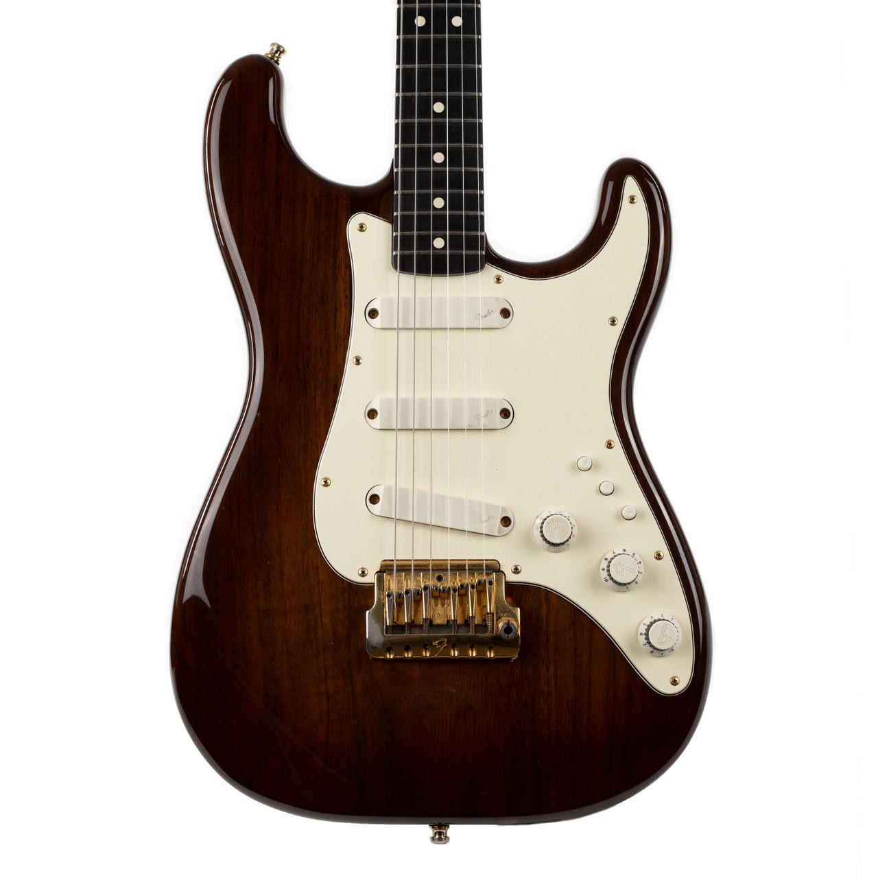 Fender Stratocaster エレキギター ブラウン Vintage Fender Stratocaster Elite Walnut 1983 | Cream City Music