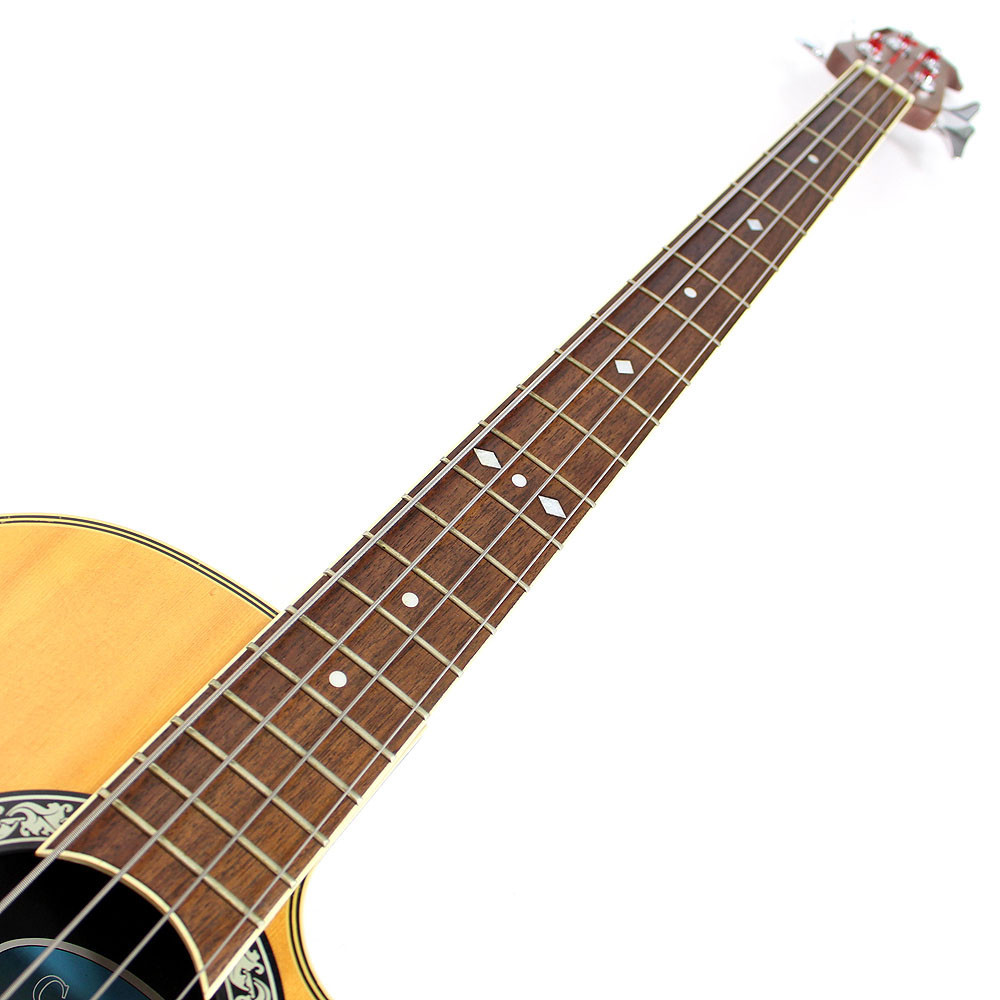 OVATION Celebrity CC074 アコースティックベース エレアコ Ovation CC074 Natural Acoustic-Electric Bass Guitar | Cream City Music