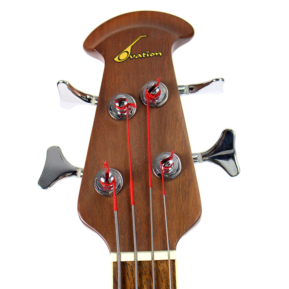 Ovation CC074 Natural Acoustic-Electric Bass Guitar | Cream City Music