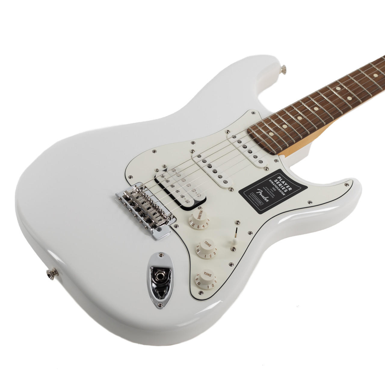 Fender Player Stratocaster HSS Pau Ferro - Polar White | Cream