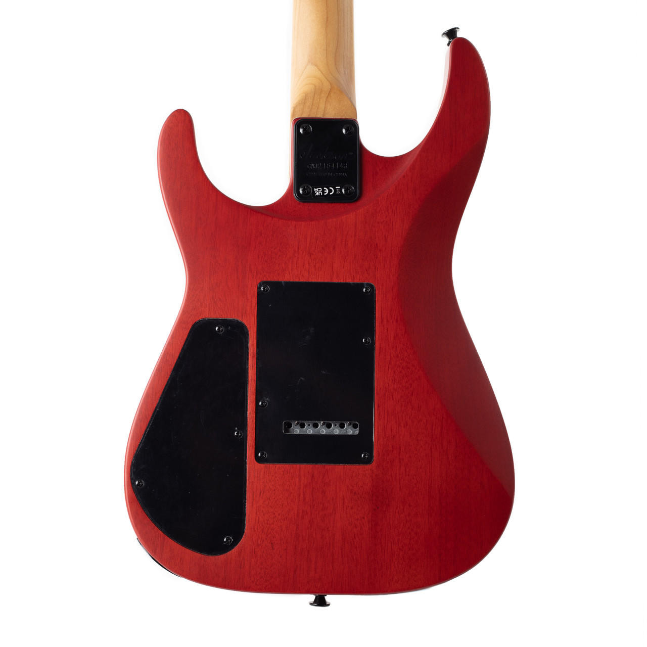Jackson JS Series Dinky Arch Top JS24 DKAM - Red Stain | Cream