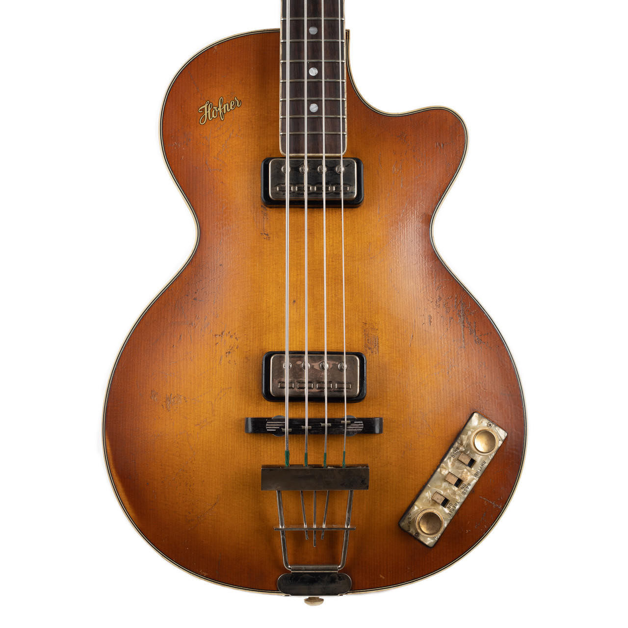 Hofner 500/2 Club Bass - Limited Aged Sunburst Relic | Cream City