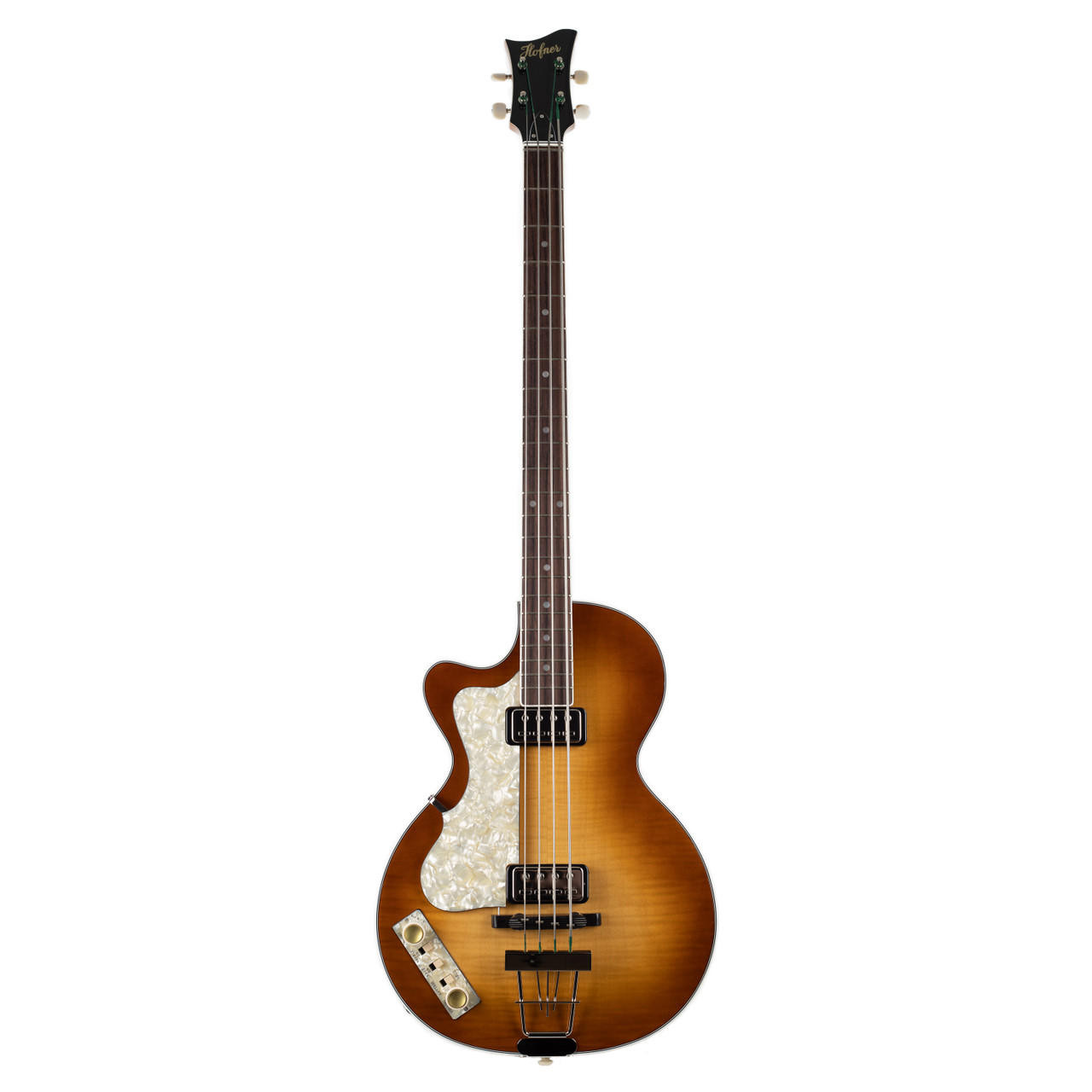 Hofner Limited Edition Club Bass Left Handed - Sunburst | Cream