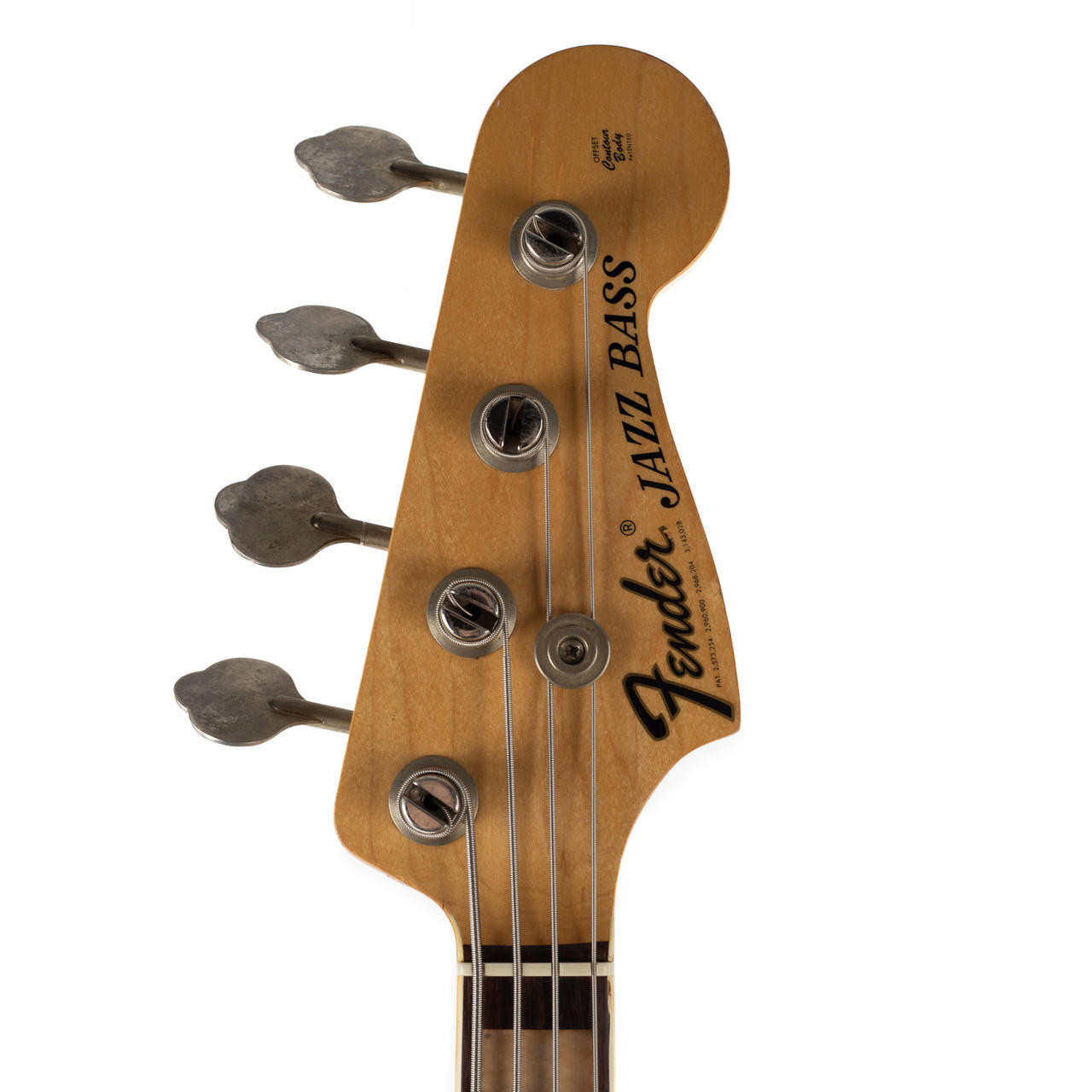 Vintage Fender Jazz Bass Sunburst 1969 | Cream City Music
