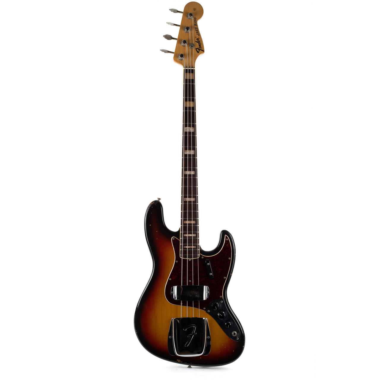 Vintage Fender Jazz Bass Sunburst 1969 | Cream City Music