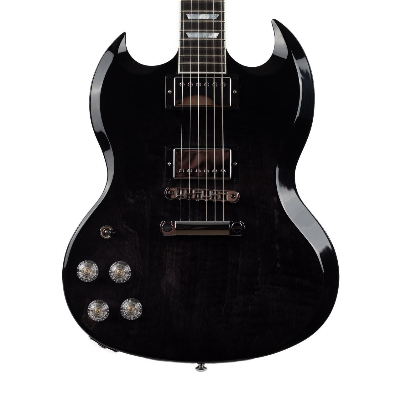 Gibson SG Modern Left Handed - Trans Black Fade | Cream City Music