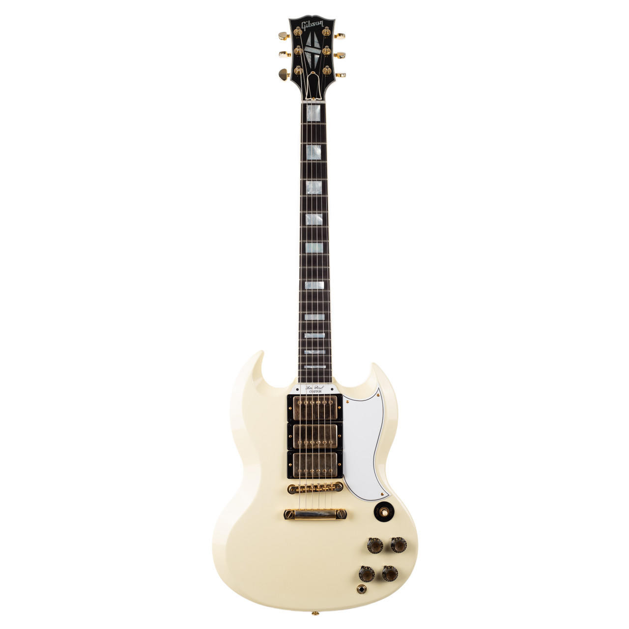 Gibson Custom Shop 1961 SG Custom Stop Bar VOS - Classic White