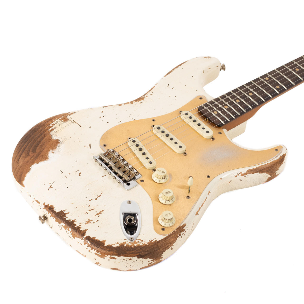Used Fender Custom Shop '59 Stratocaster Heavy Relic Aged Olympic