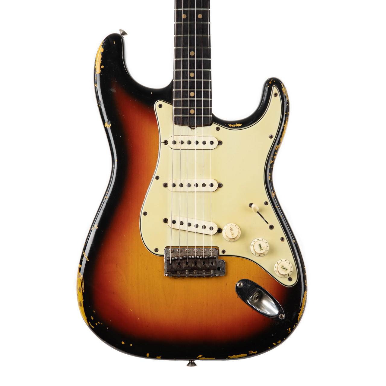 Vintage Fender Stratocaster Sunburst 1964 | Cream City Music