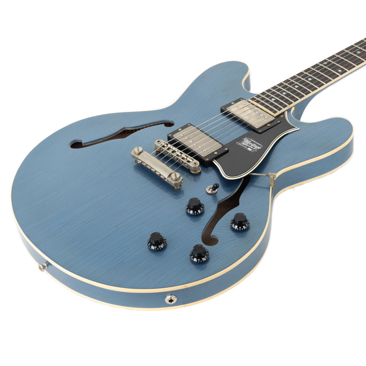 Heritage H-535 Artisan Aged Collection Semi Hollow - Pelham Blue