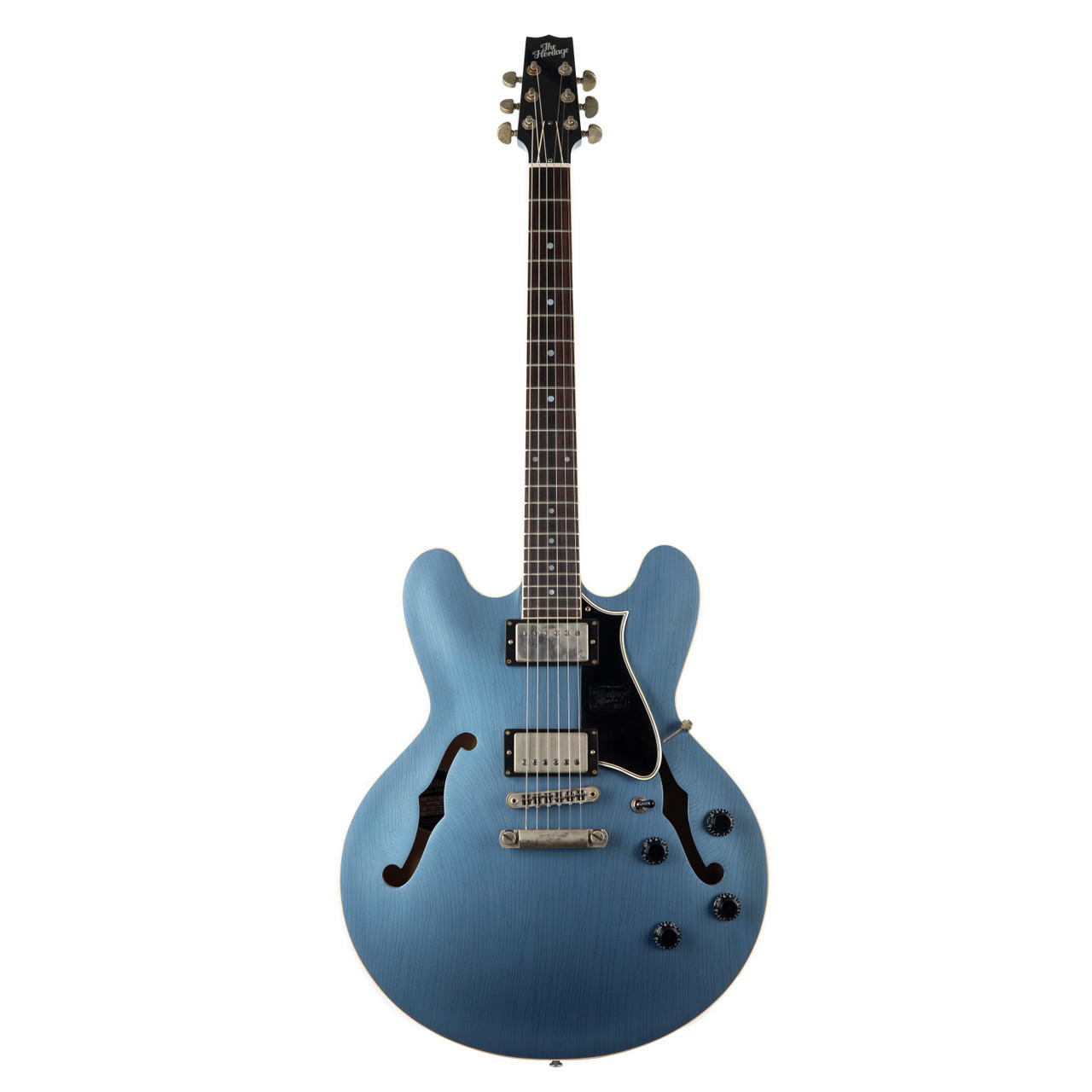 Heritage H-535 Artisan Aged Collection Semi Hollow - Pelham Blue