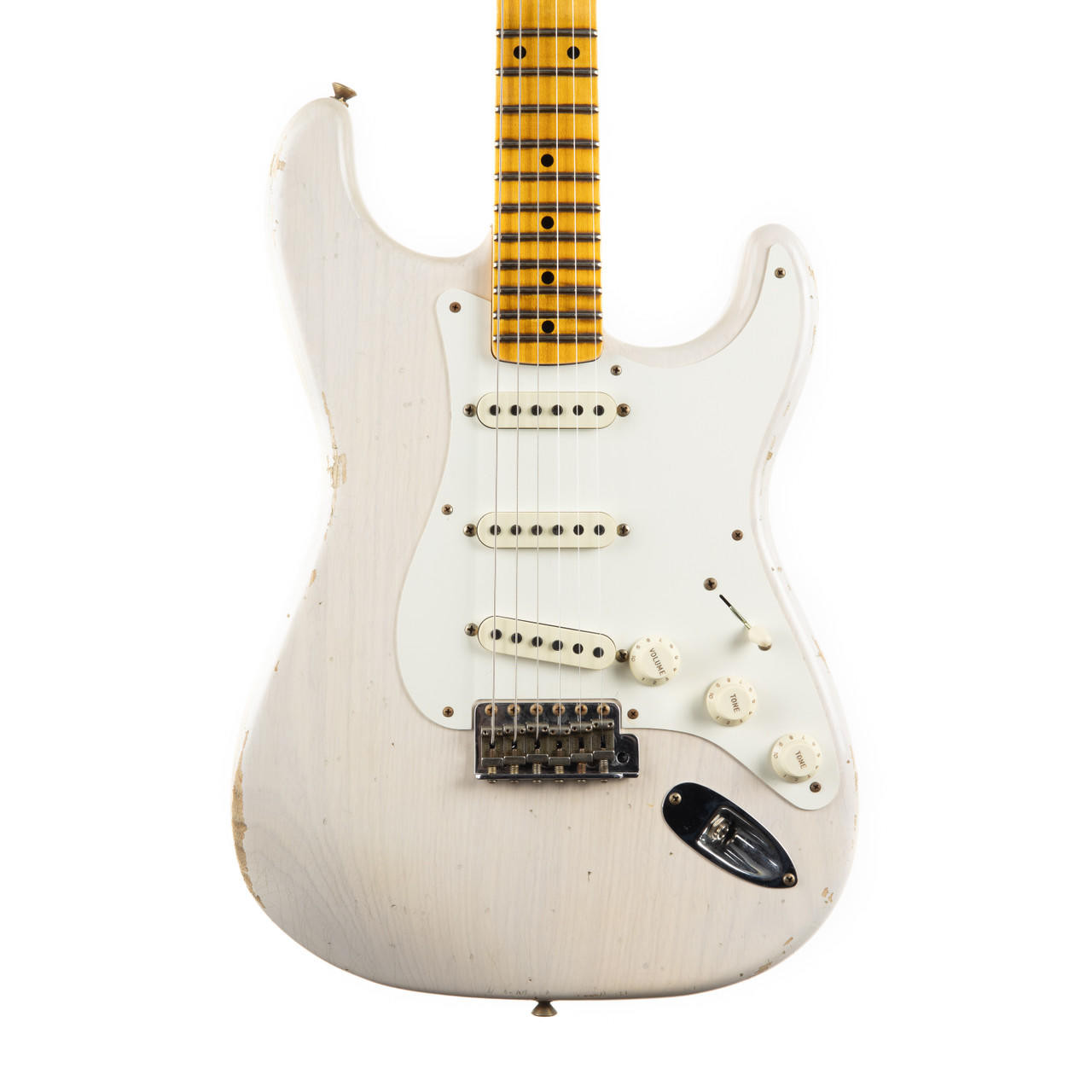 Fender Custom Shop '57 Stratocaster Relic Maple - Aged White