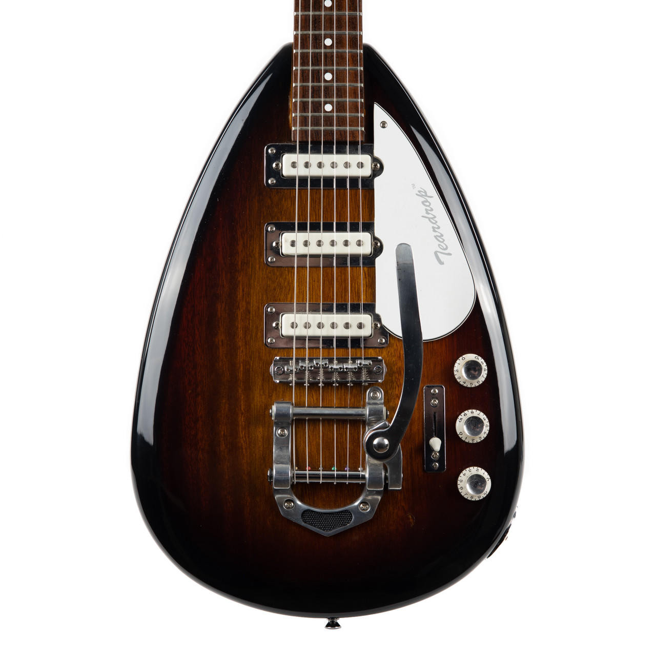 Used Phantom Guitarworks Teardrop Sunburst 2000 | Cream City Music