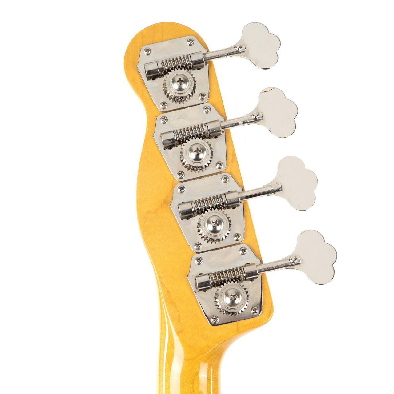 Used Fender Precision Bass Crafted In Japan Rare Gold Paisley 2002