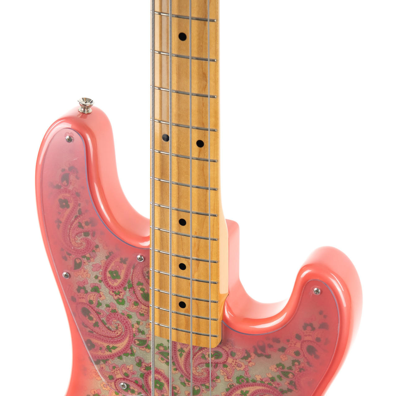 Used Fender Precision Bass Crafted In Japan Pink Paisley 2002