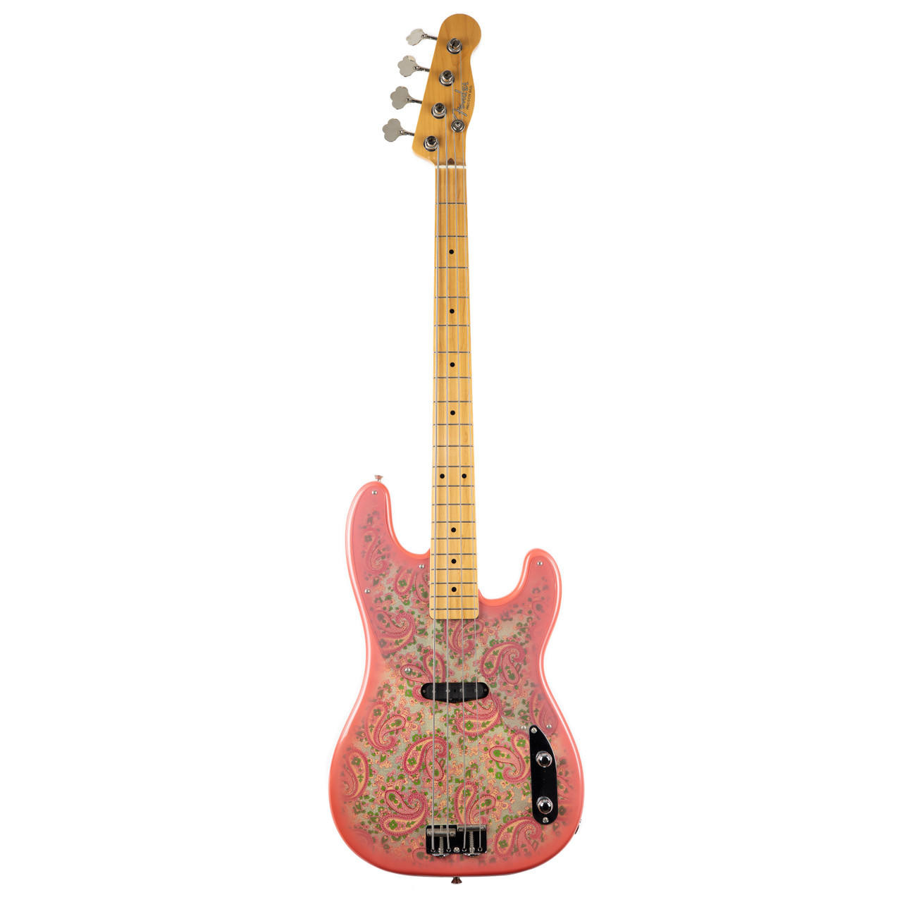 Used Fender Precision Bass Crafted In Japan Pink Paisley 2002