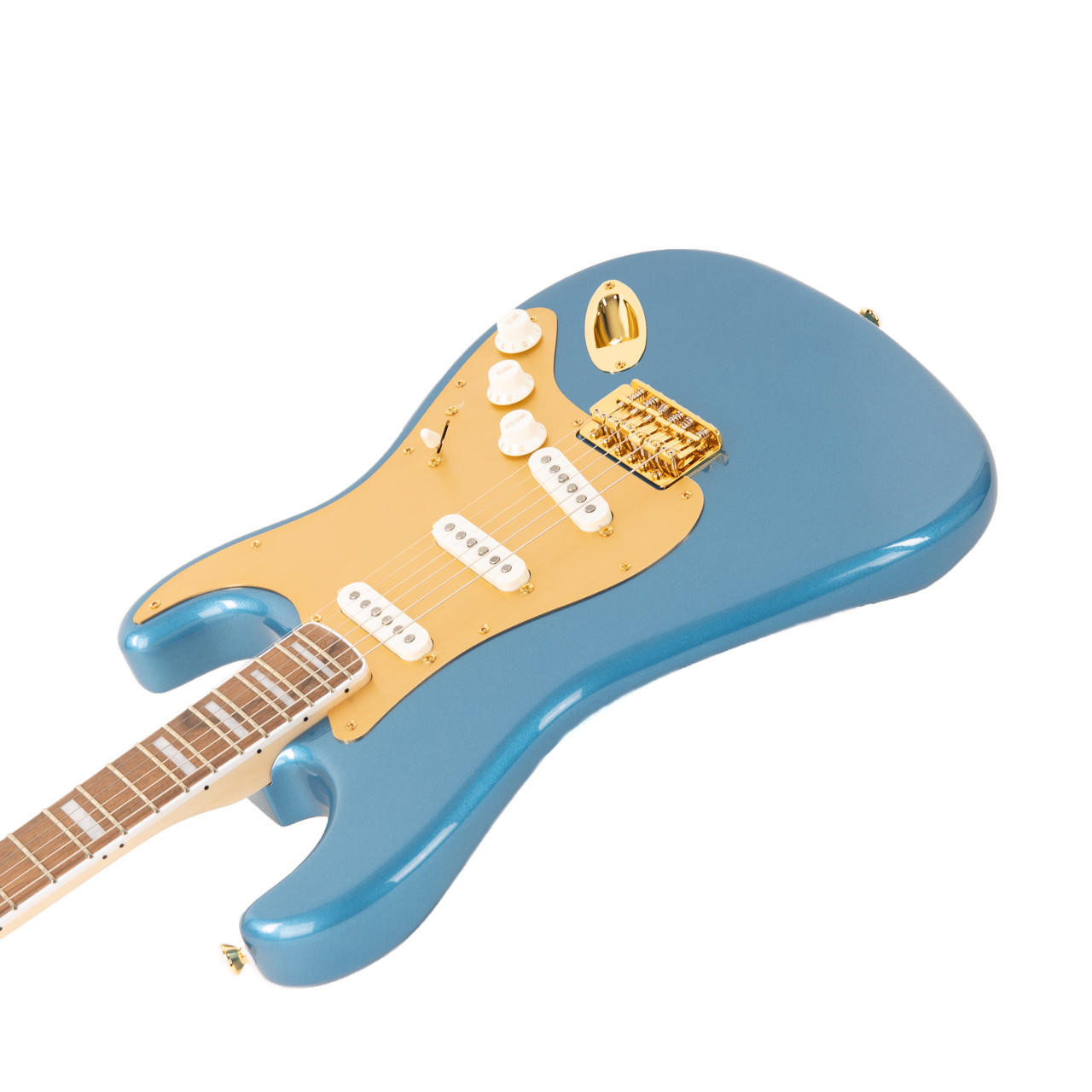 Squier 40th Anniversary Stratocaster Gold Edition Laurel - Lake