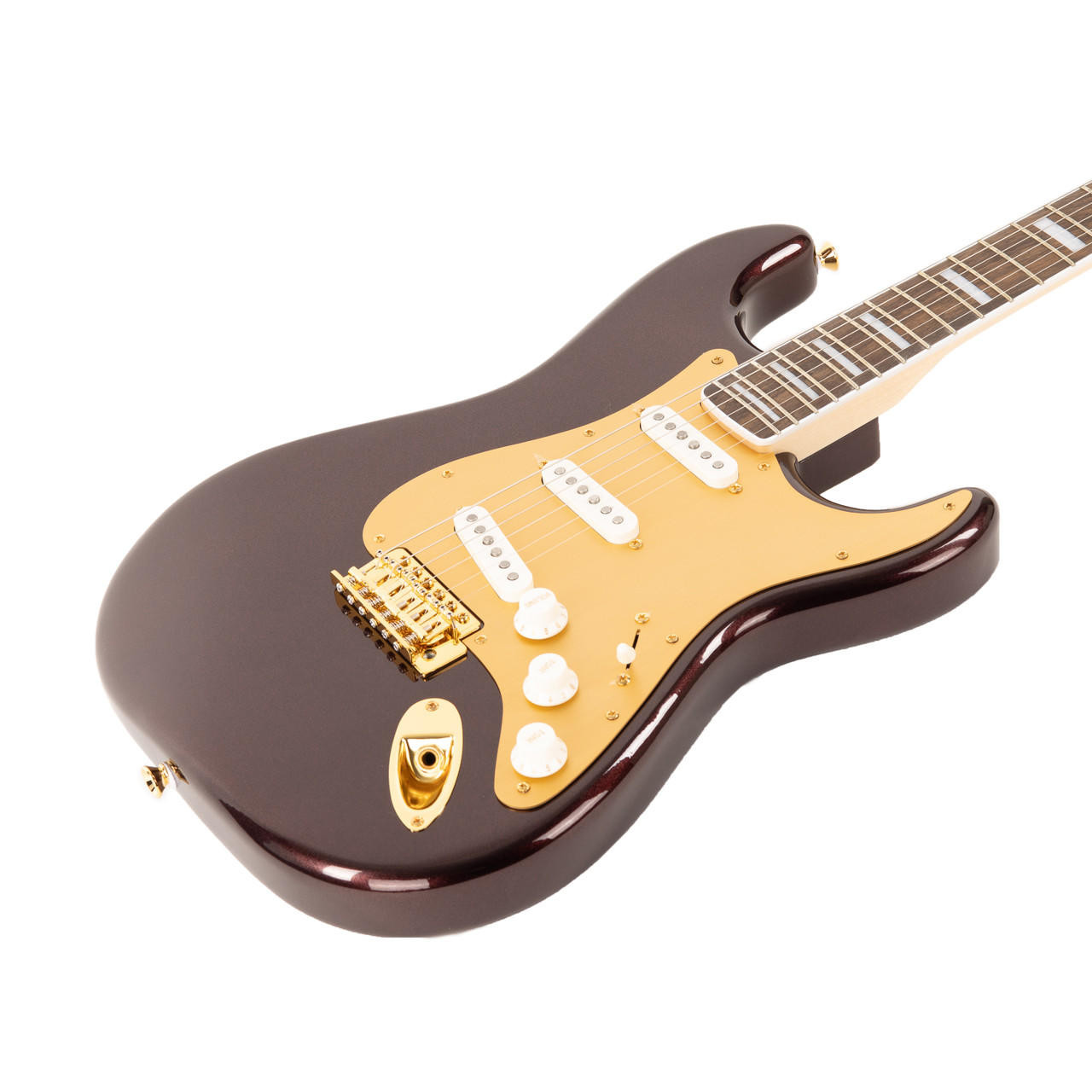 Squier ストラトキャスター　40周年モデル　Gold Edition Squier 40th Anniversary Stratocaster Gold Edition Laurel - Ruby