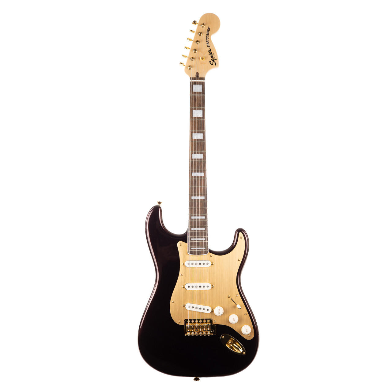 Squier 40th Anniversary Stratocaster Gold Edition Laurel - Ruby