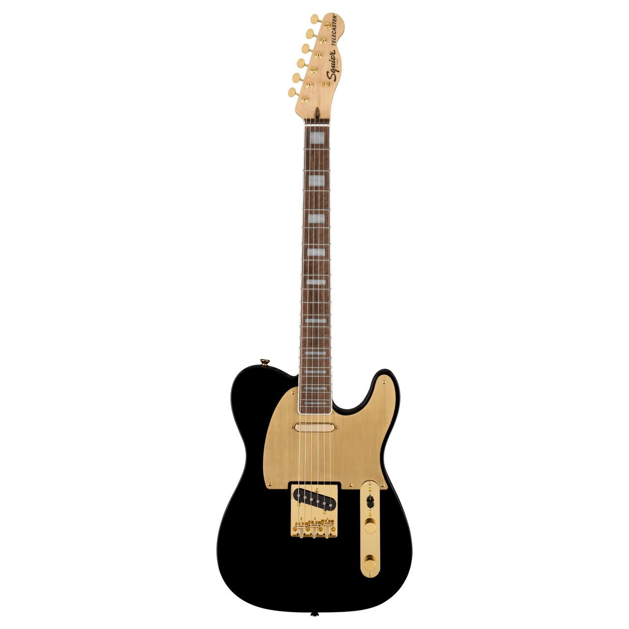 Squier 40th Anniversary Telecaster Gold Edition Laurel - Black
