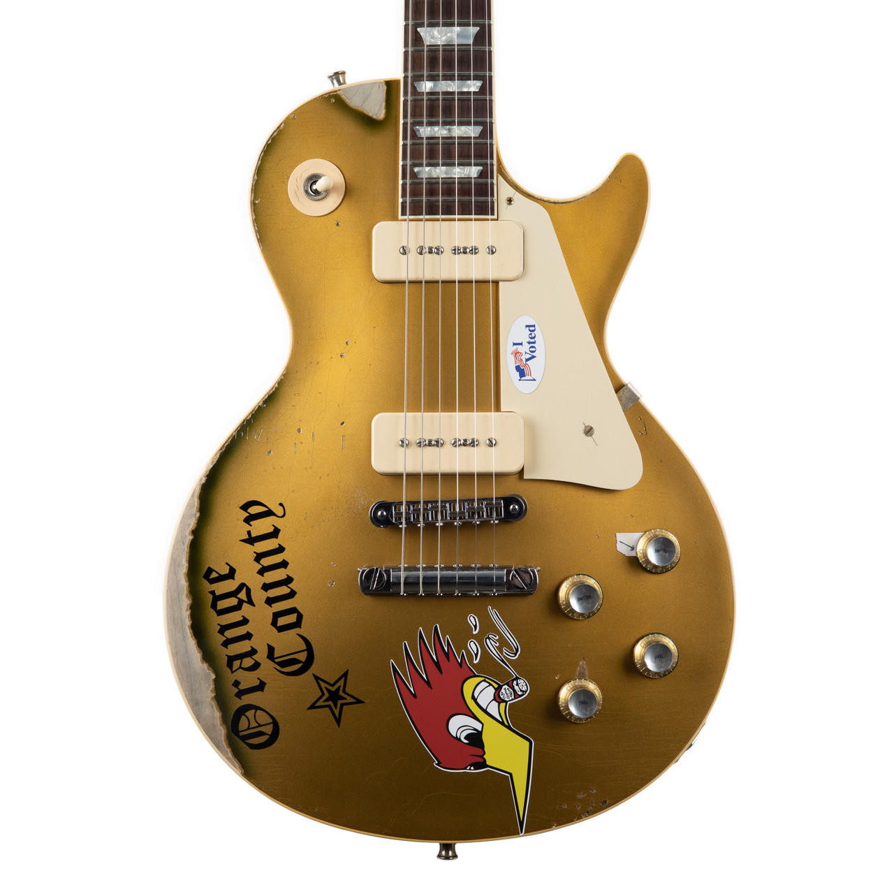 Gibson Custom Murphy Lab 1976 Les Paul Deluxe Mike Ness - Gold Top