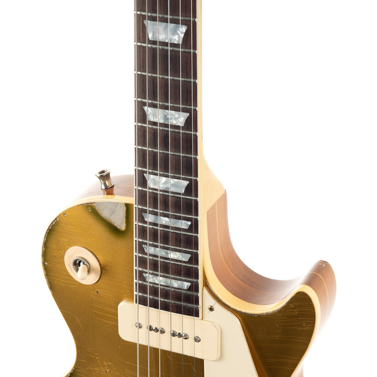 Gibson Custom Murphy Lab 1976 Les Paul Deluxe Mike Ness - Gold Top