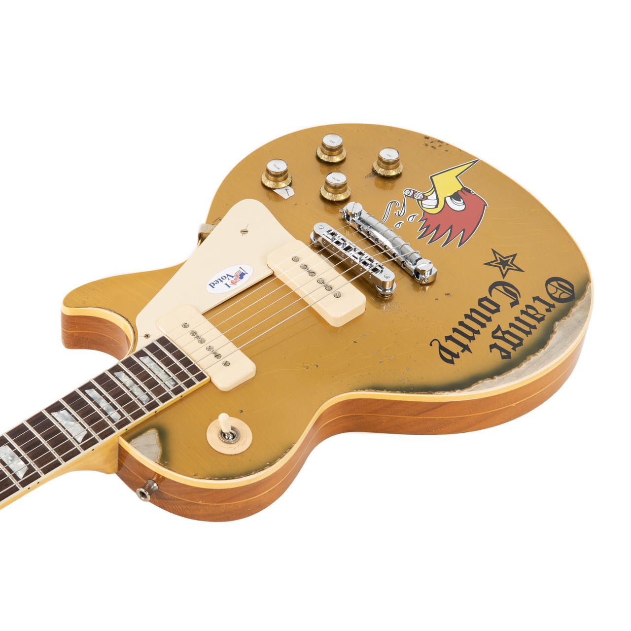 Gibson Custom Murphy Lab 1976 Les Paul Deluxe Mike Ness - Gold Top