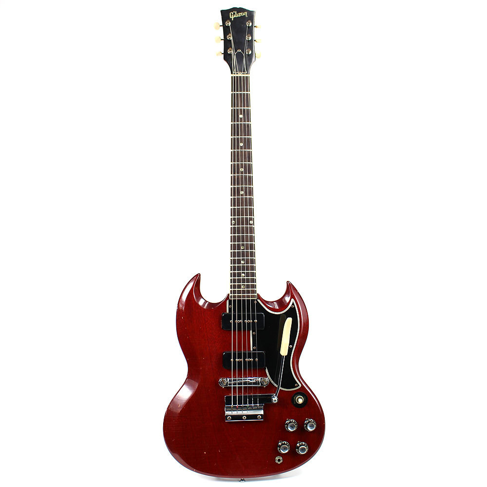 Vintage 1966 Gibson SG Special Electric Guitar Cherry Finish