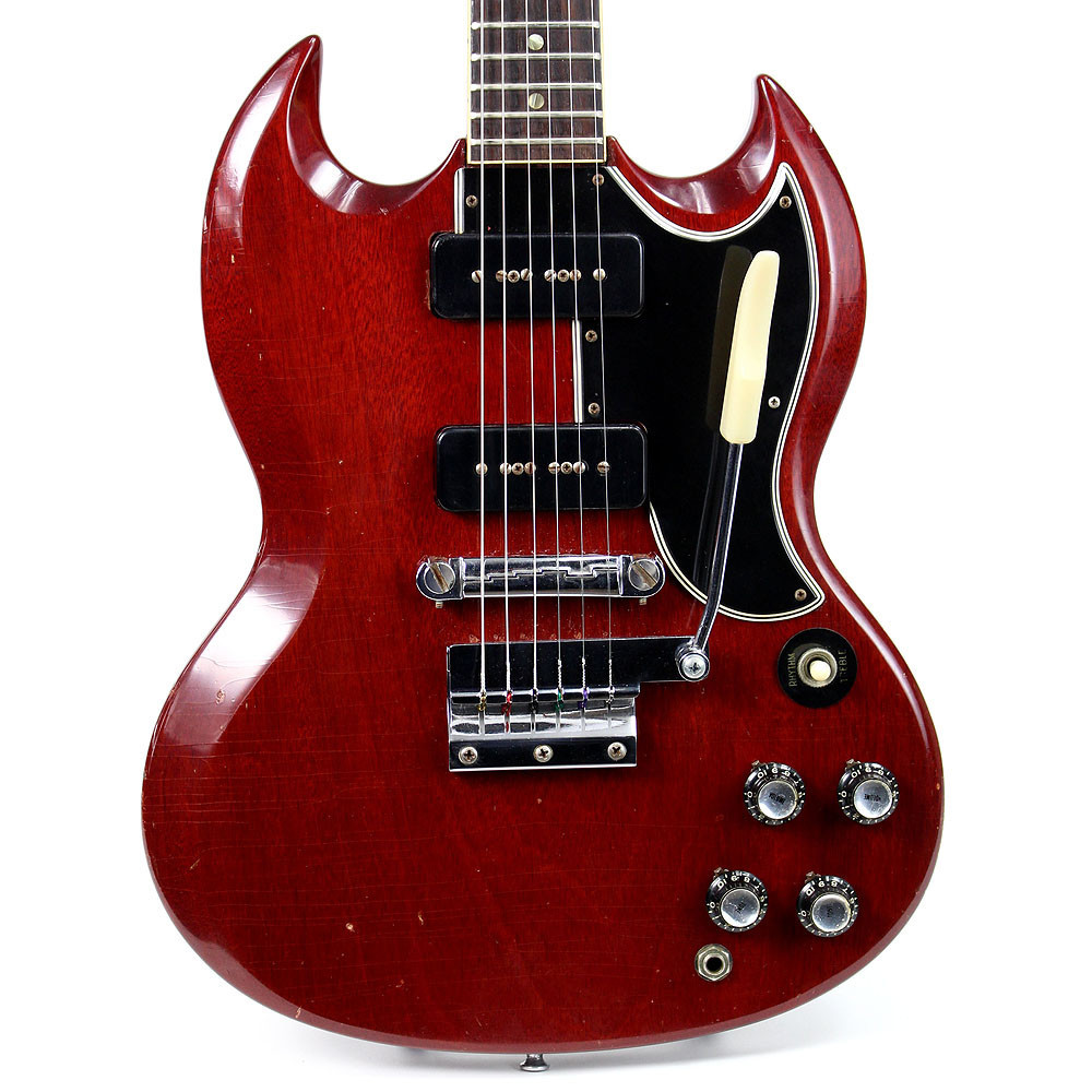Vintage 1966 Gibson SG Special Electric Guitar Cherry Finish