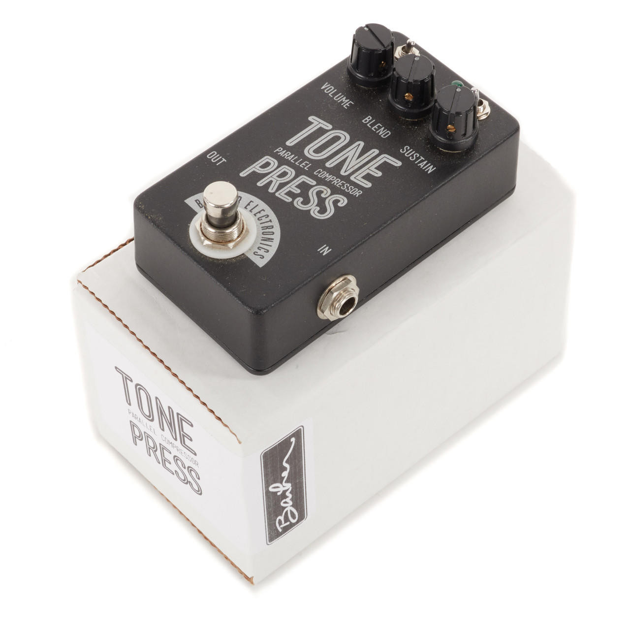 Used Barber Compact Tone Press Compressor Pedal | Cream City Music