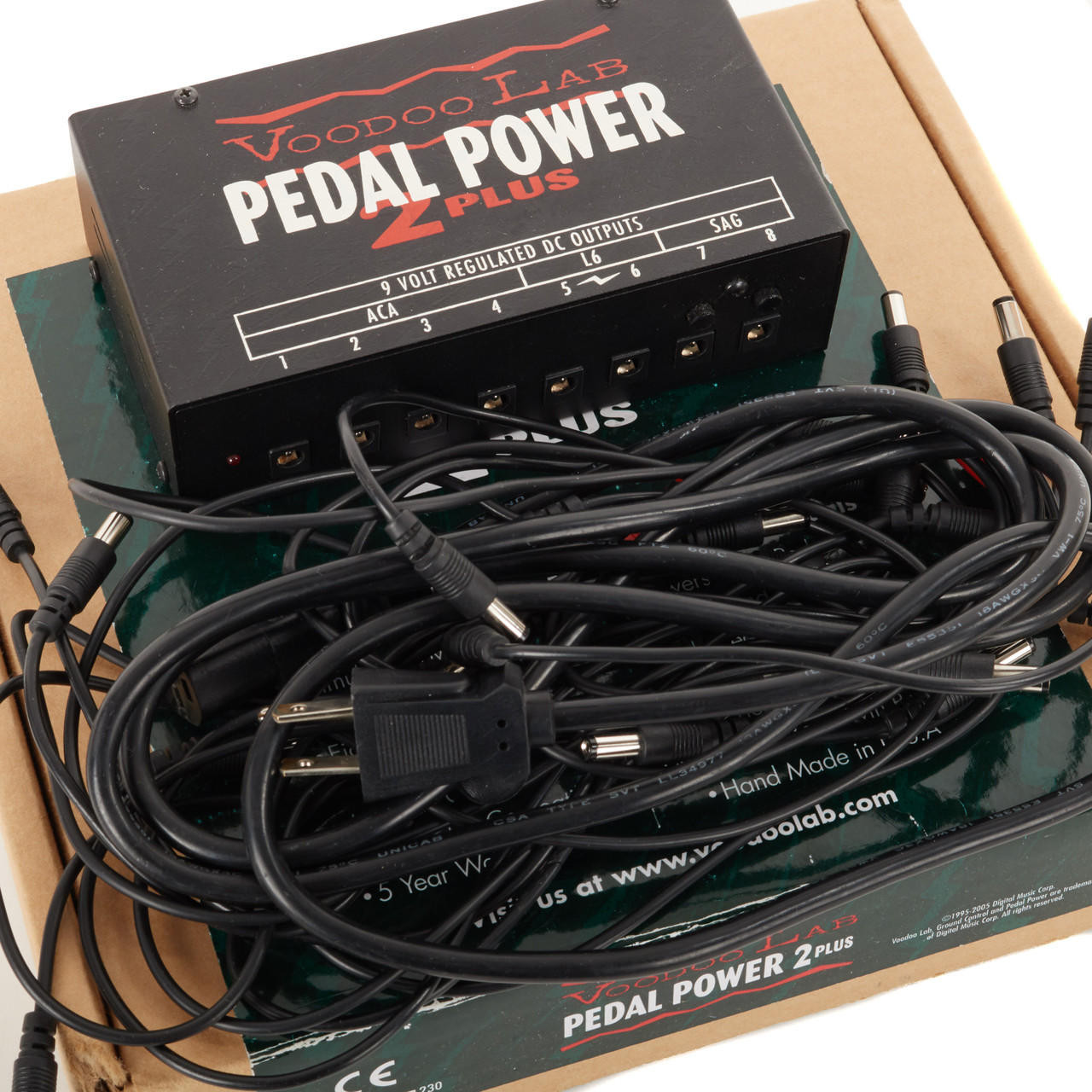 Used VooDoo Lab Pedal Power 2 Plus Power Supply | Cream City Music