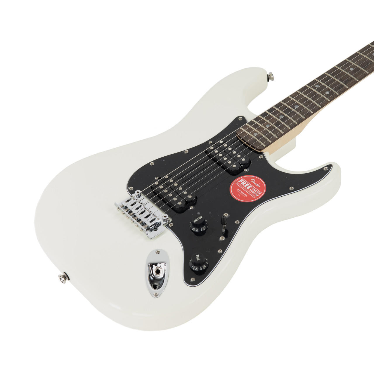 【11636】Squier affinity series White Squier FSR Affinity Series Stratocaster w/White Pearloid Pickguard