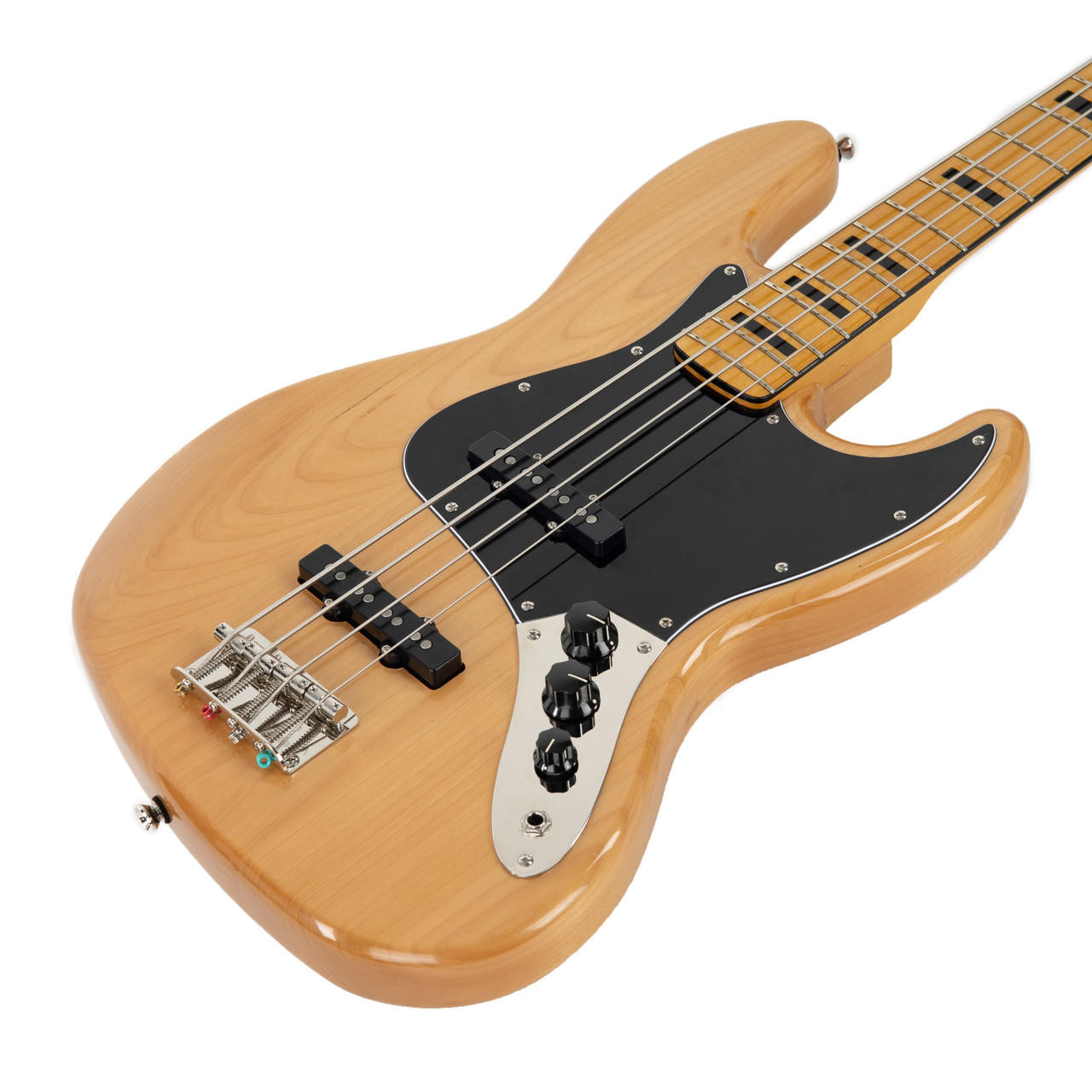 Squier Classic Vibe '70s Jazz Bass Maple Scratch & Dent - Natural