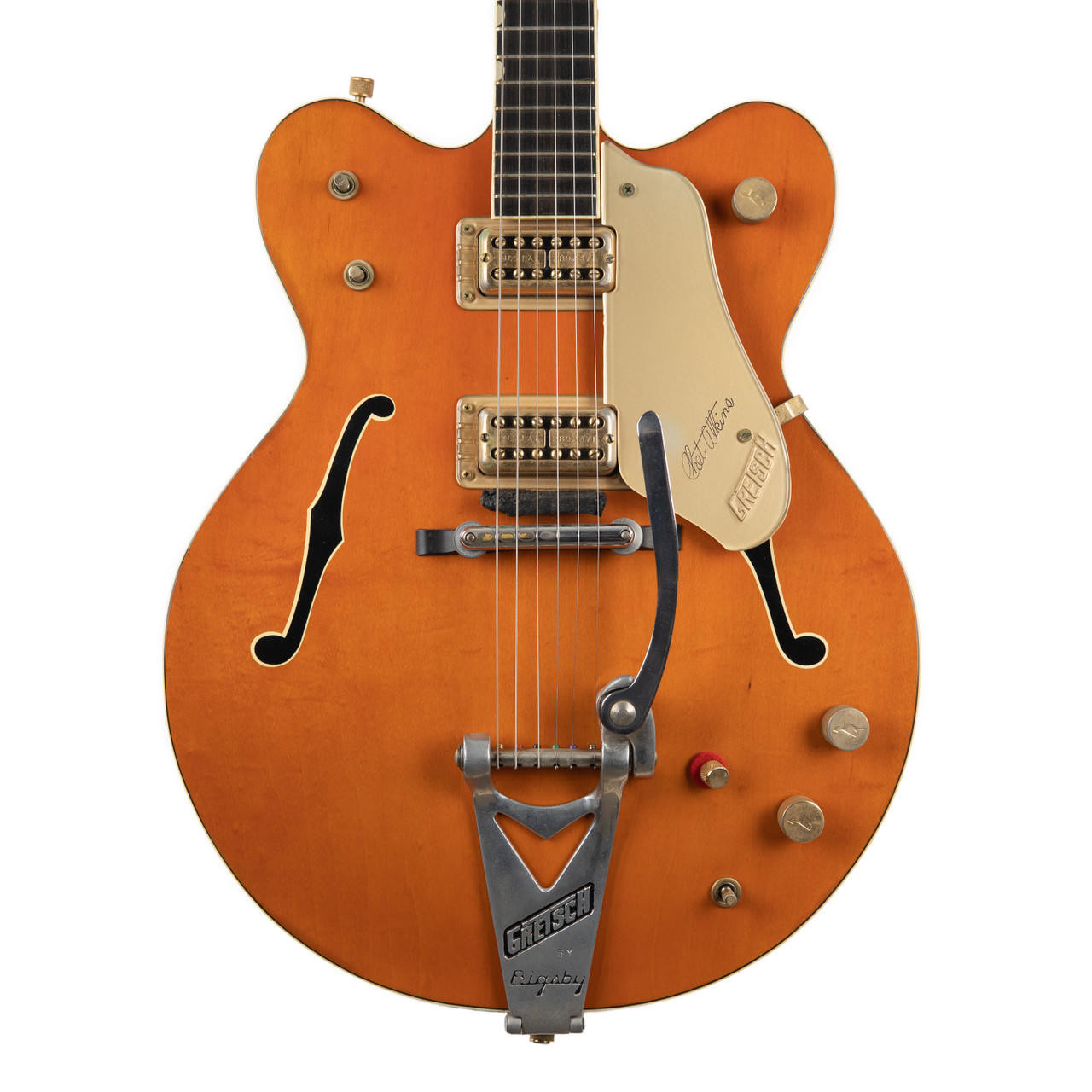 Vintage Gretsch Chet Atkins 6120 Orange 1963 | Cream City Music