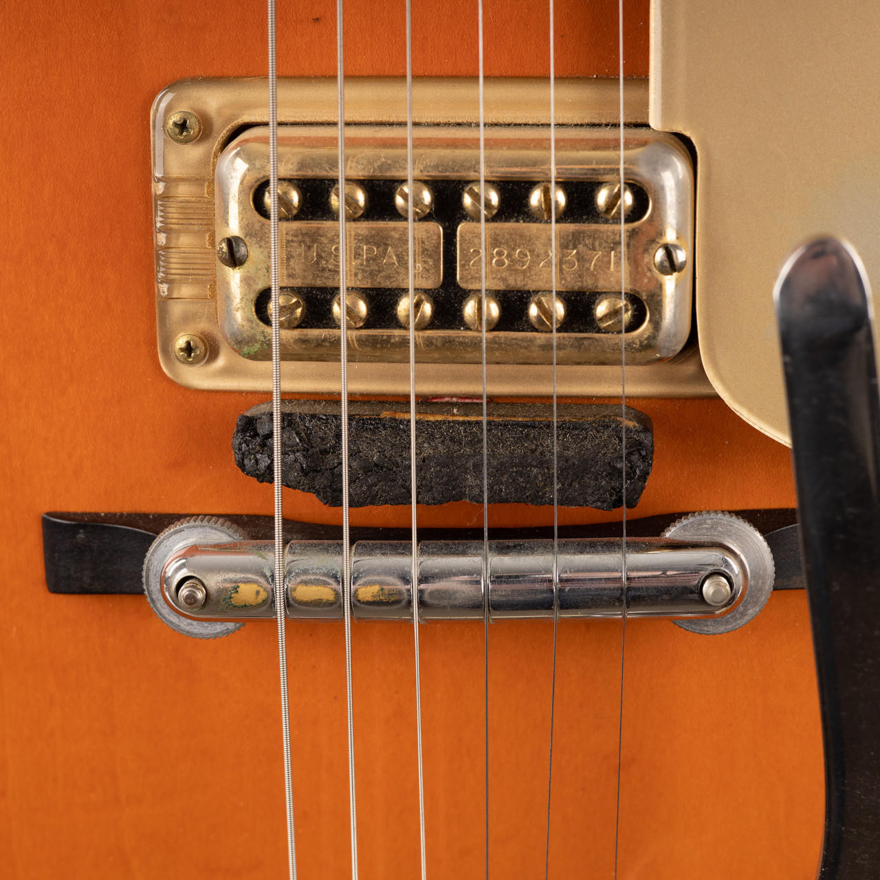 Gretsch 6120 ブリッジ Vintage Gretsch Chet Atkins 6120 Orange 1963 | Cream City Music