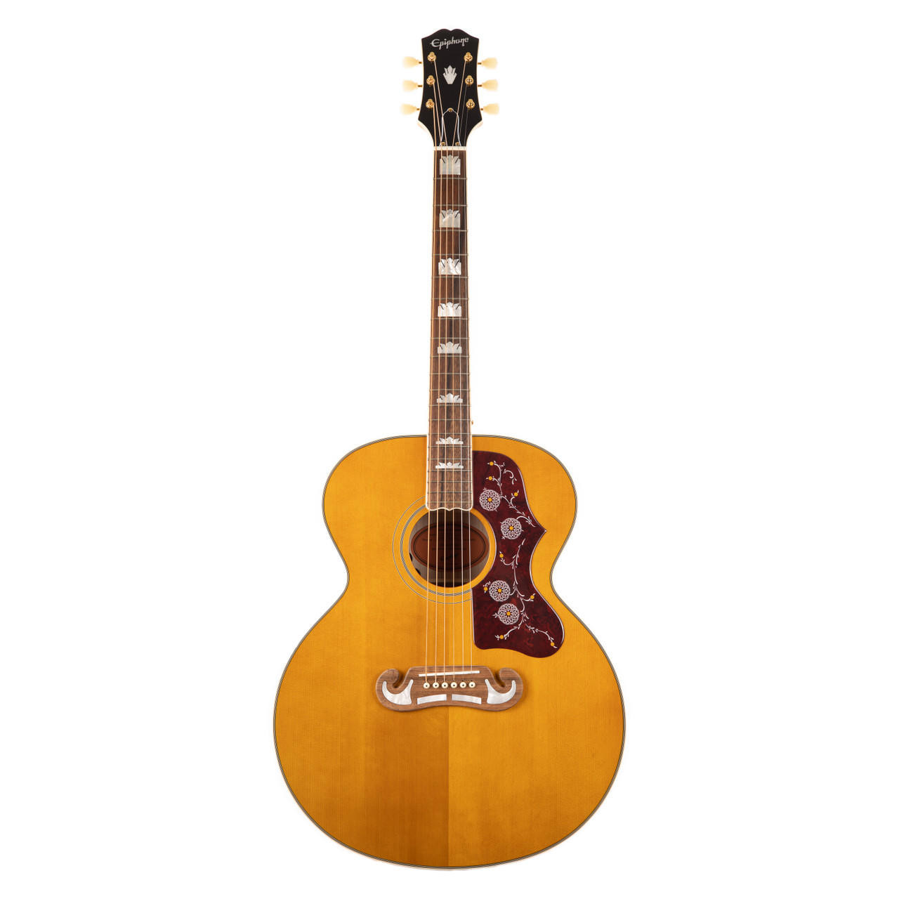 Epiphone J-200 Super Jumbo - Aged Natural Antique Gloss | Cream