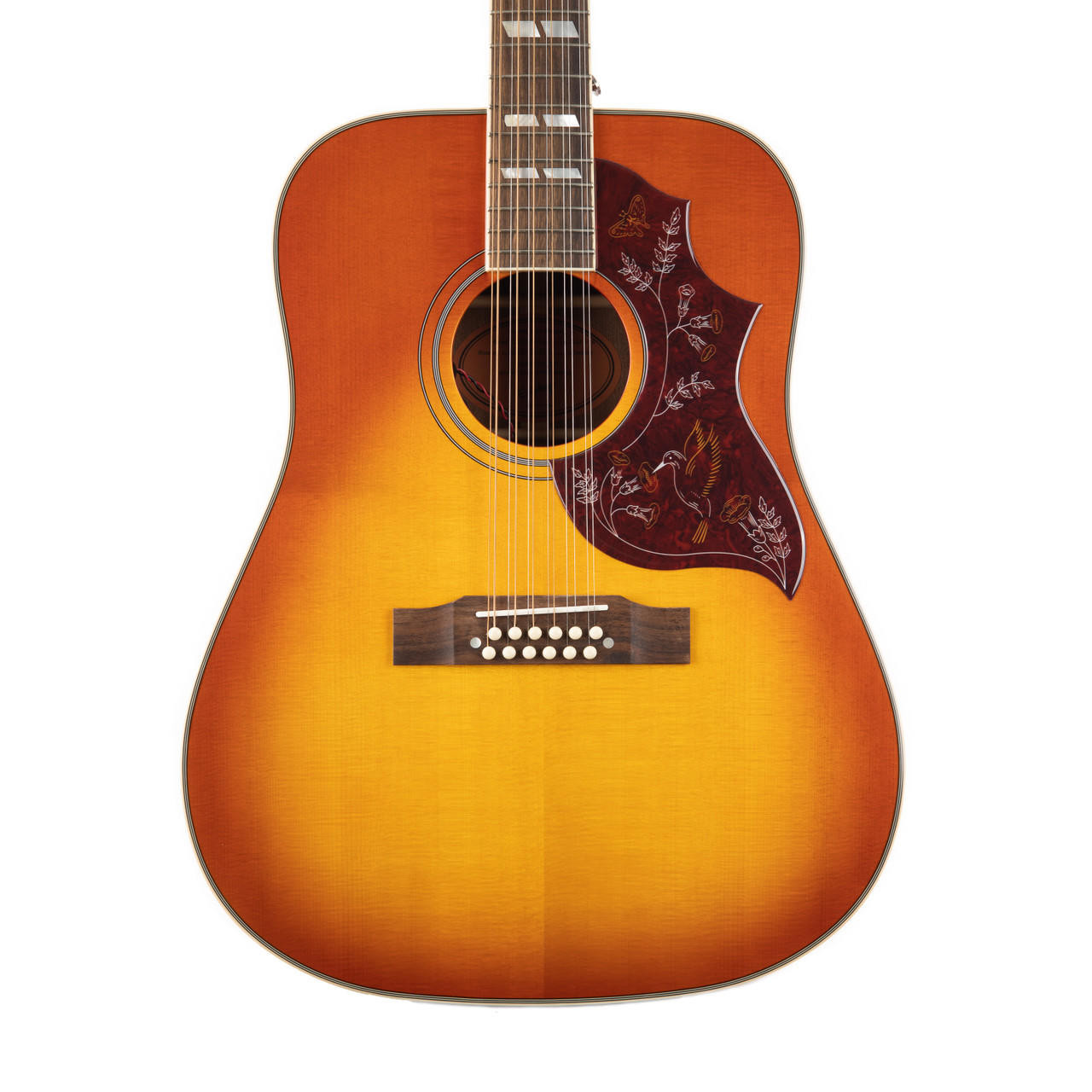 Epiphone Hummingbird 12-String Dreadnought - Aged Cherry Sunburst
