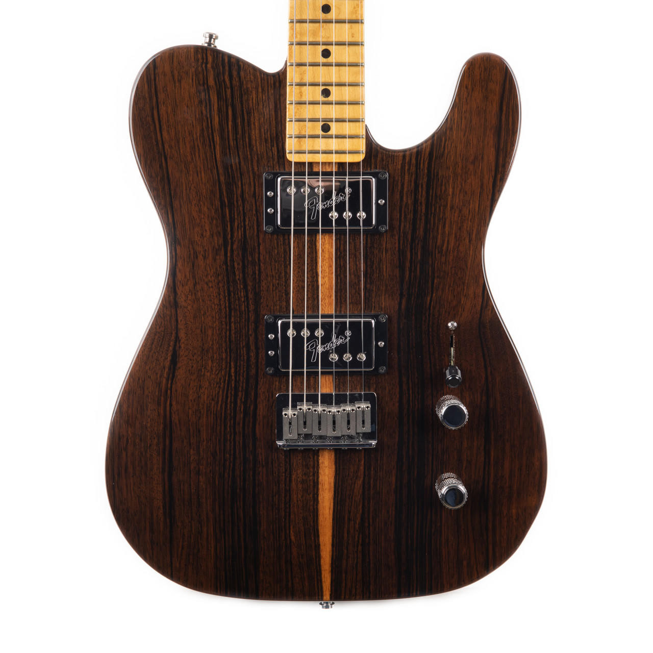 Used Fender Select Chambered Telecaster HH Natural 2013 | Cream