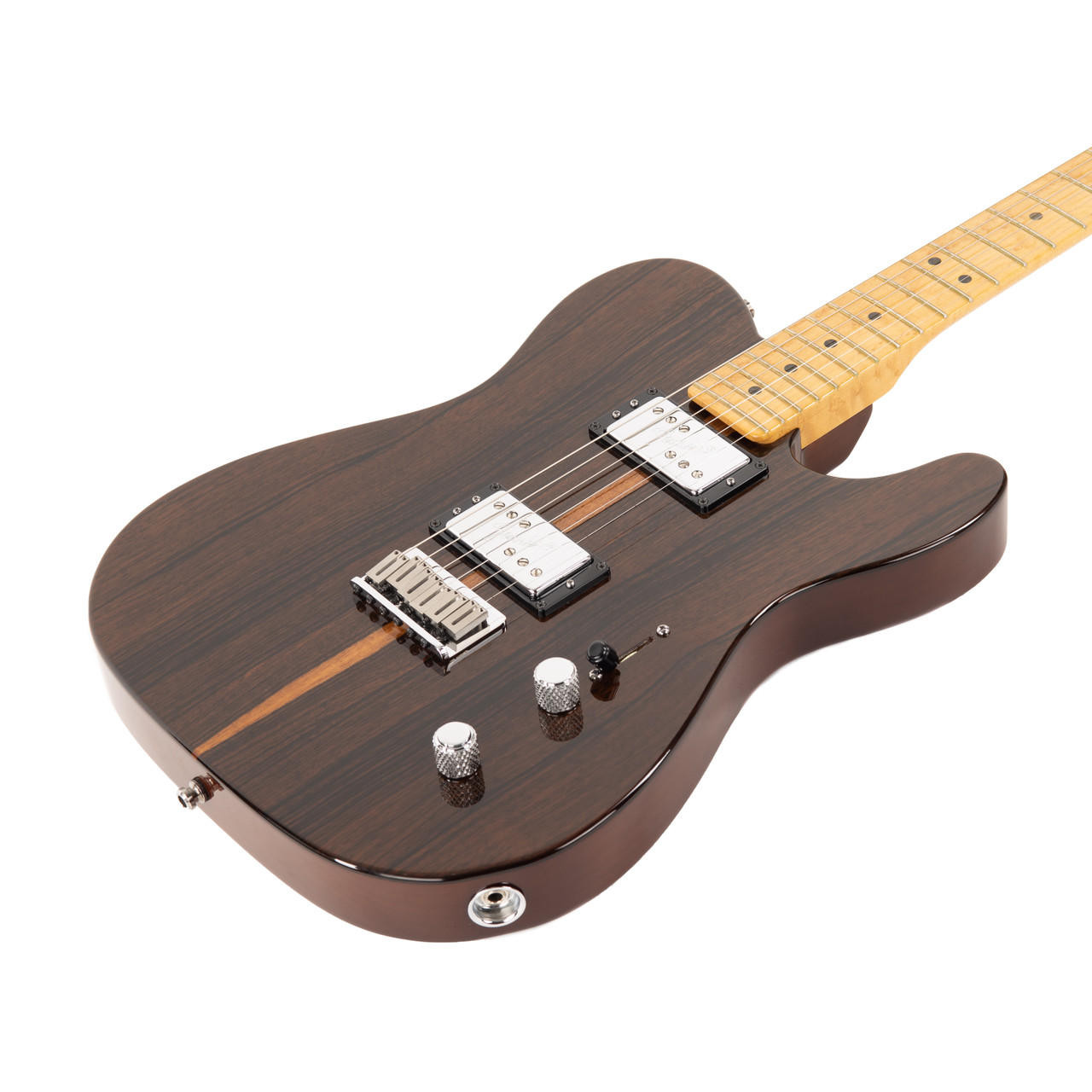 Used Fender Select Chambered Telecaster HH Natural 2013 | Cream
