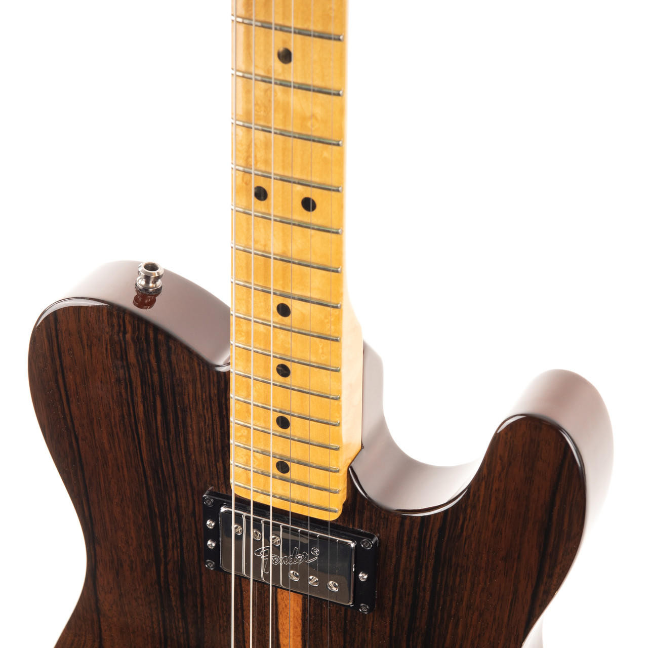 Used Fender Select Chambered Telecaster HH Natural 2013 | Cream