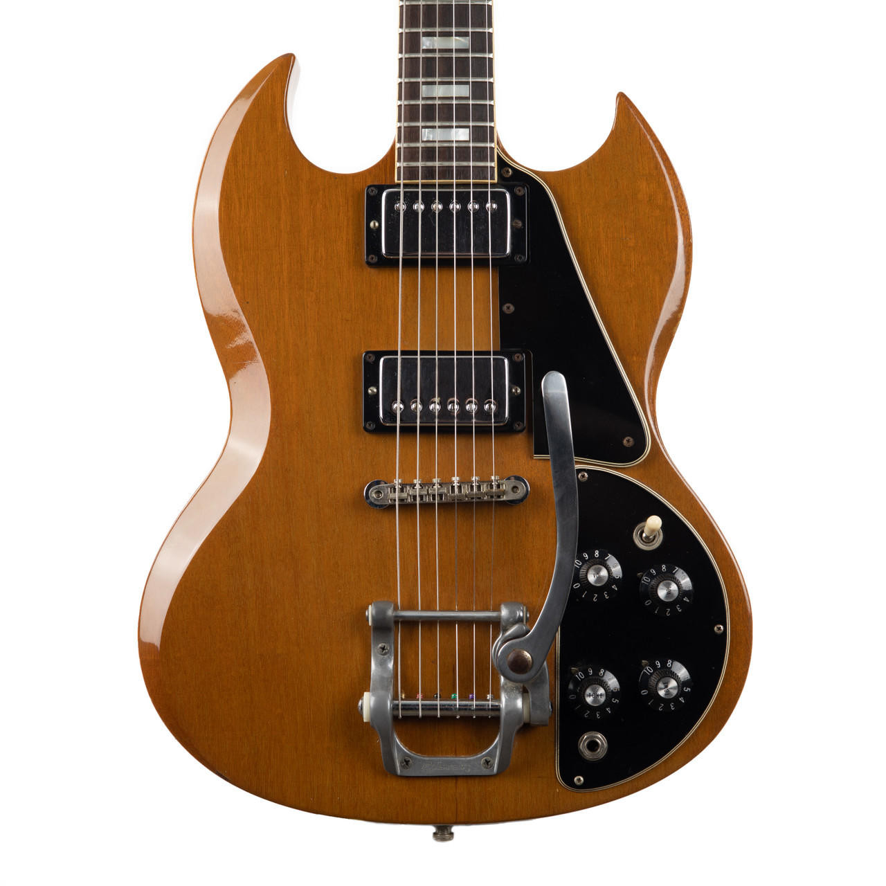 Vintage Gibson SG Bigsby Walnut 1971 | Cream City Music