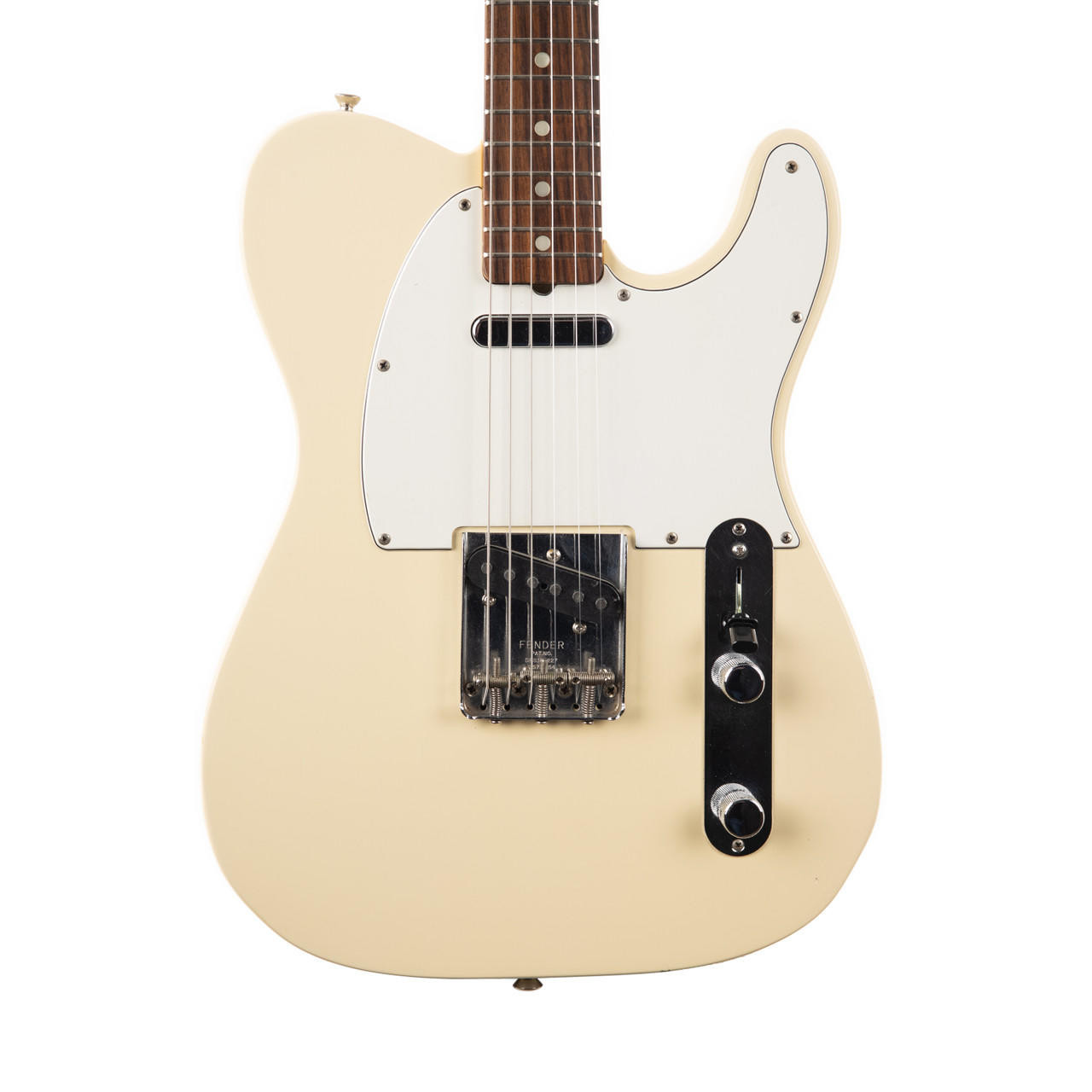 Fender テレキャスタータイプ クリームホワイト Vintage Fender Telecaster White 1967 | Cream City Music
