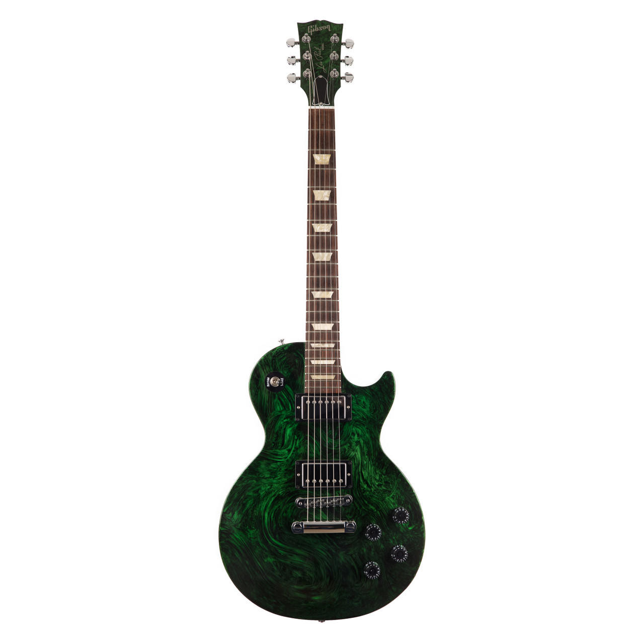 Used Gibson Les Paul Studio Anniversary Flood Green Swirl 2011
