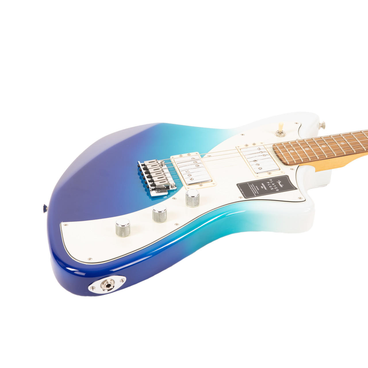 Fender Player Plus Meteora HH Pau Ferro - Belair Blue | Cream City