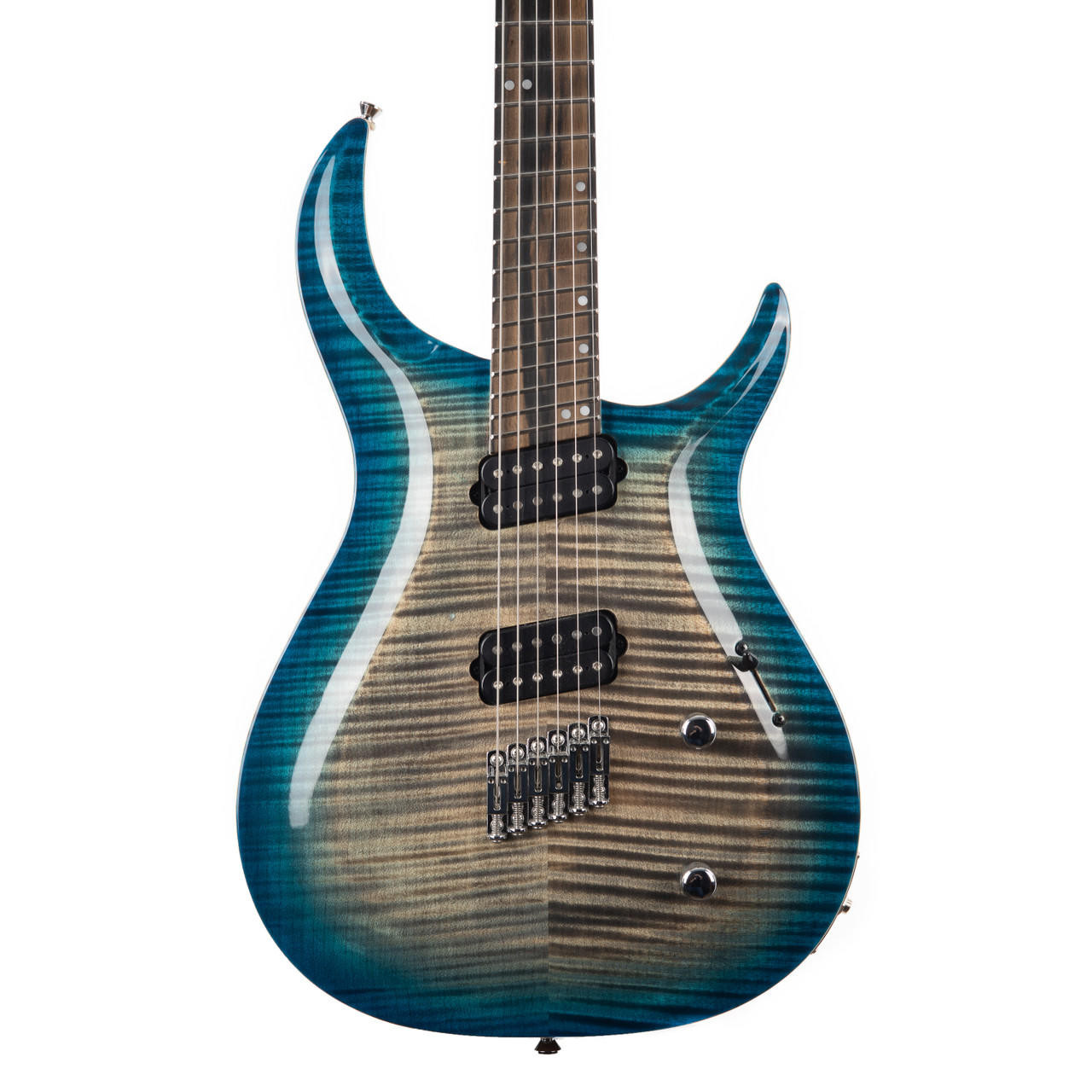 Used Kiesel Crescent C6M Blue/Gray Burst | Cream City Music