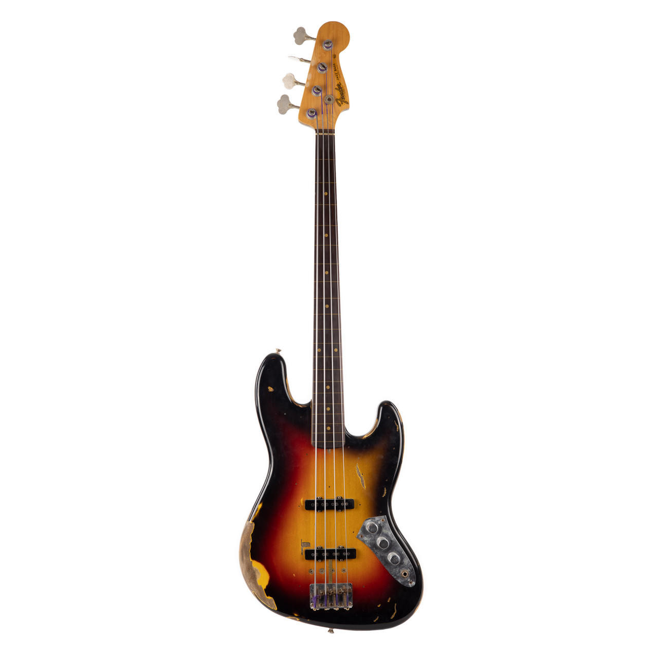 Used Fender Custom Shop Jaco Pastorius Relic Fretless Jazz Bass