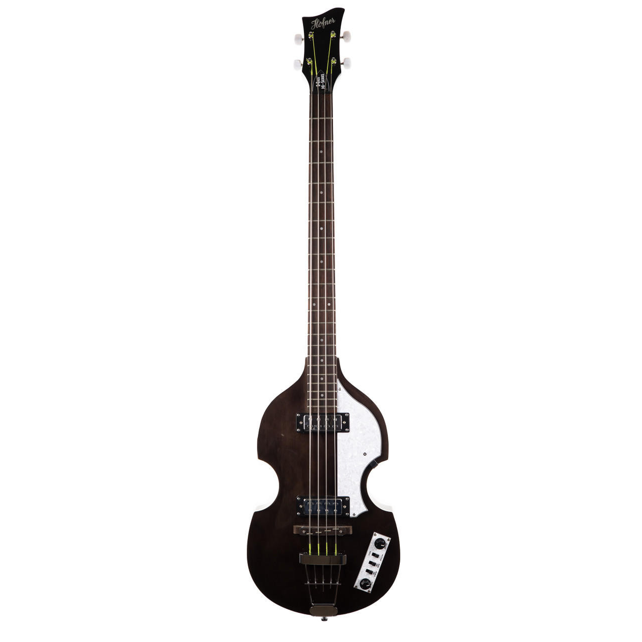 Used Hofner HI-BB Ignition Violin Bass - Brown Stain | Cream City
